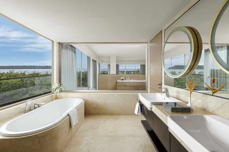 Bathroom 5, Vivanta Goa, Miramar, North Goa