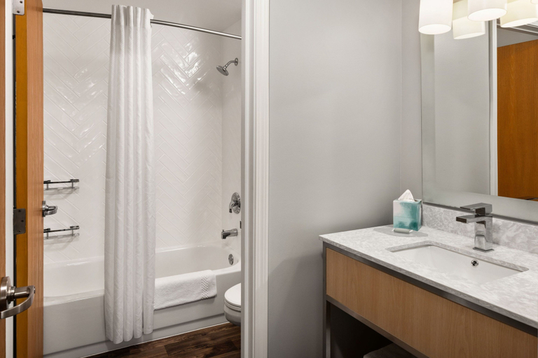 Bathroom 3, TownePlace Suites by Marriott Chicago Lombard, Dupage