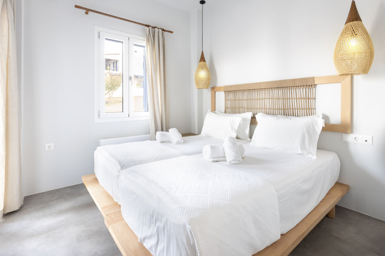 Bedroom 2, Alsea Seafront Apartments, Attica
