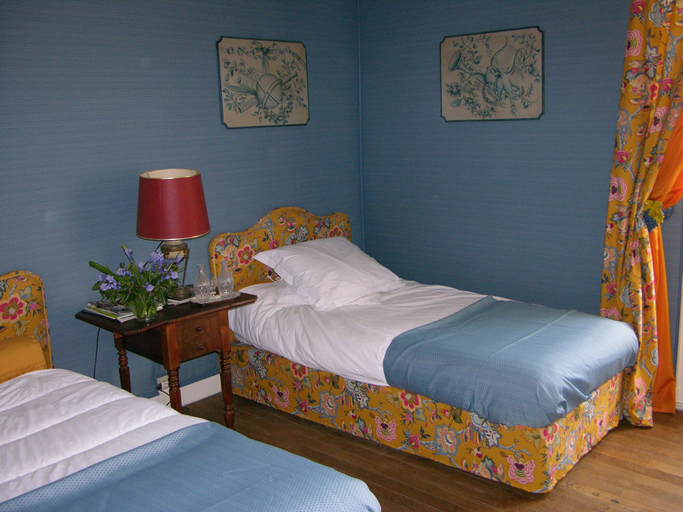 Bedroom 4, Château des Lutz, Mayenne