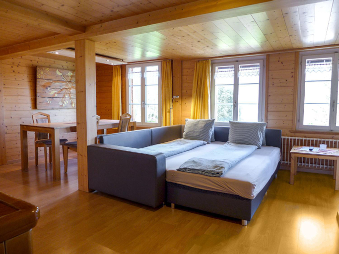 Bedroom 2, Chalet Husli by Interhome, Interlaken