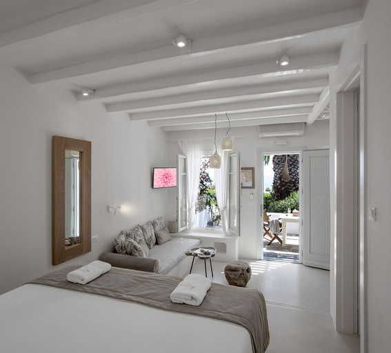 Bedroom 3, Kavos Hotel Naxos, South Aegean