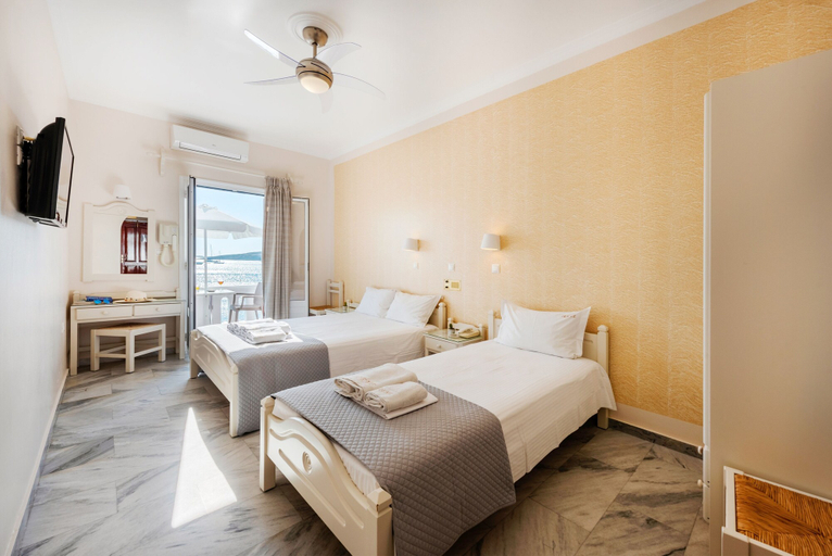 Bedroom 4, Irene Hotel - Beachfront, South Aegean