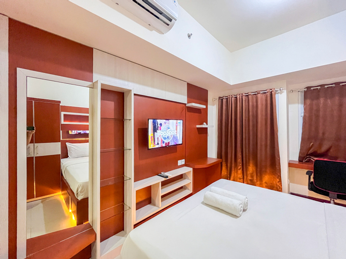 Bedroom 3, Minimalist Studio Vida View Makassar Apartment By Travelio, Makassar