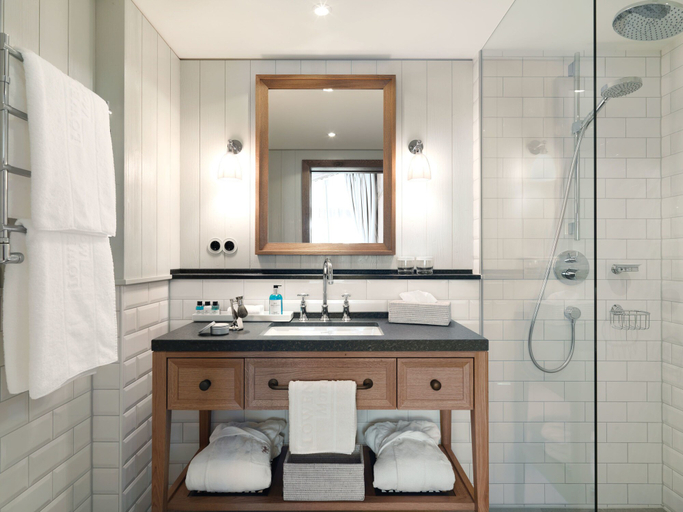 Bathroom 5, Löwen Hotel Montafon, Bludenz
