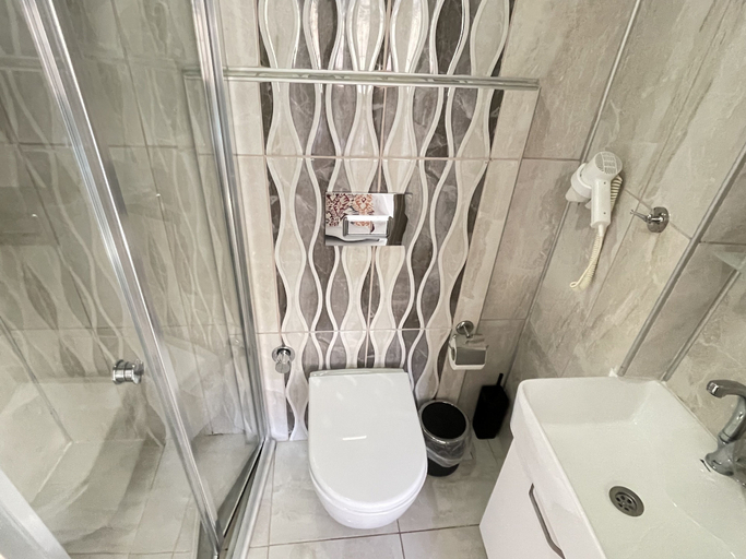 Bathroom 5, Ada Olympos Hotel, Bozcaada