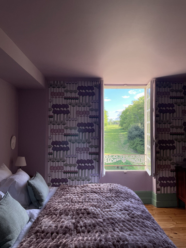 Bedroom 3, Château de la Huberdière, Indre-et-Loire