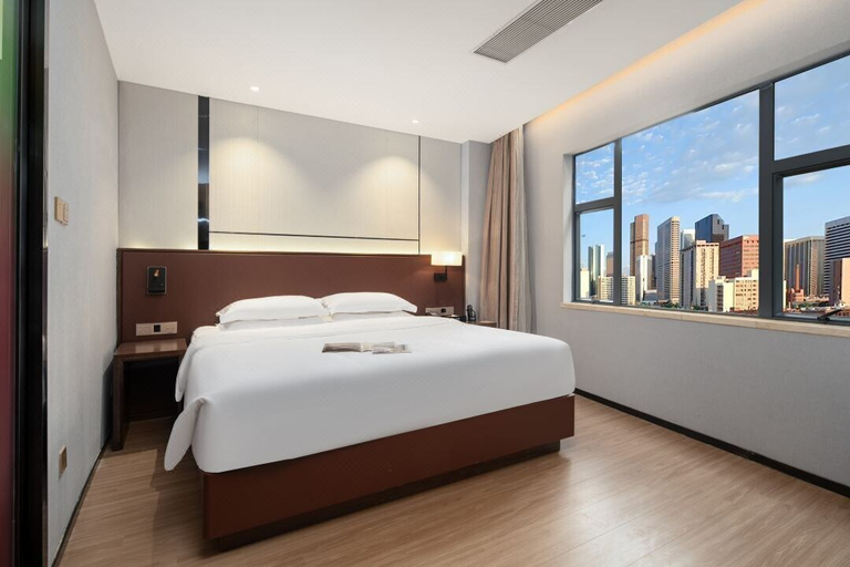 Bedroom 5, Yizhi Hotel Panyu Plaza Shiqiao Subway, Guangzhou