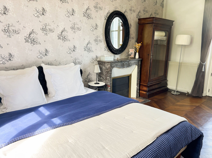 Bedroom 2, Closerie La Fontaine, Indre-et-Loire