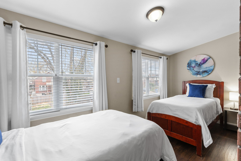 Bedroom 3, Forest Park Oasis | JZ Vacation Rentals, Saint Louis