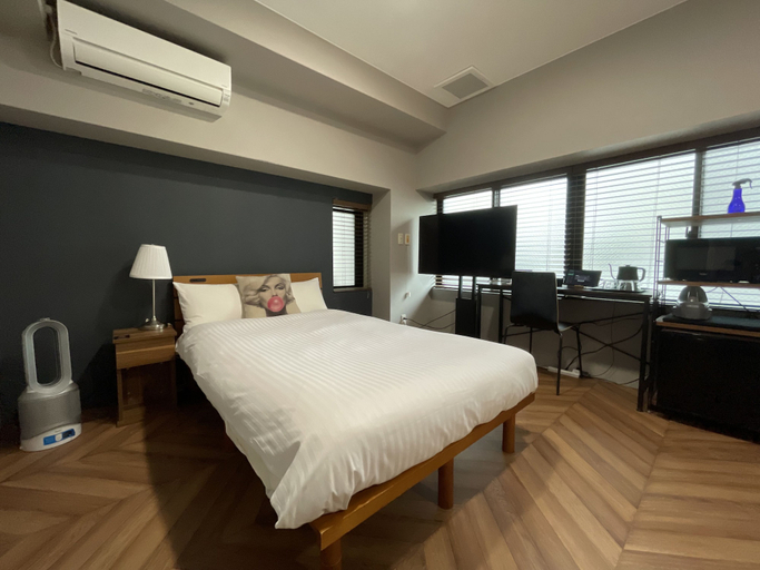 Bedroom 3, Zonk Hotel Nakasu, Fukuoka