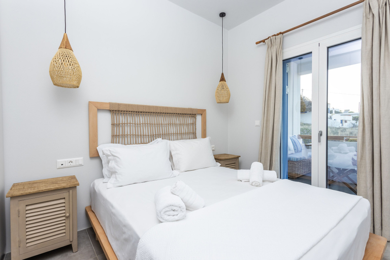 Bedroom 4, Alsea Seafront Apartments, Attica