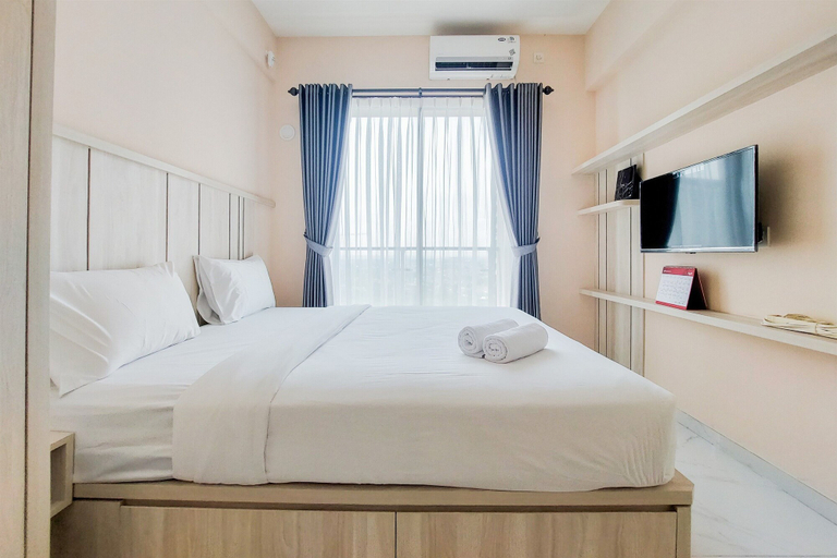 Bedroom 3, Cozy Design Studio At 21St Floor Sky House Bsd Apartment, Tangerang Selatan