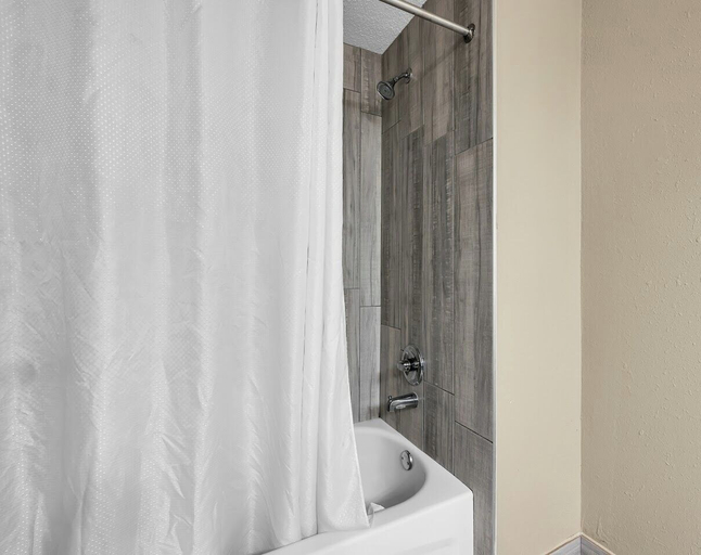 Bathroom 4, Quality Inn Roseville-Detroit North, Macomb