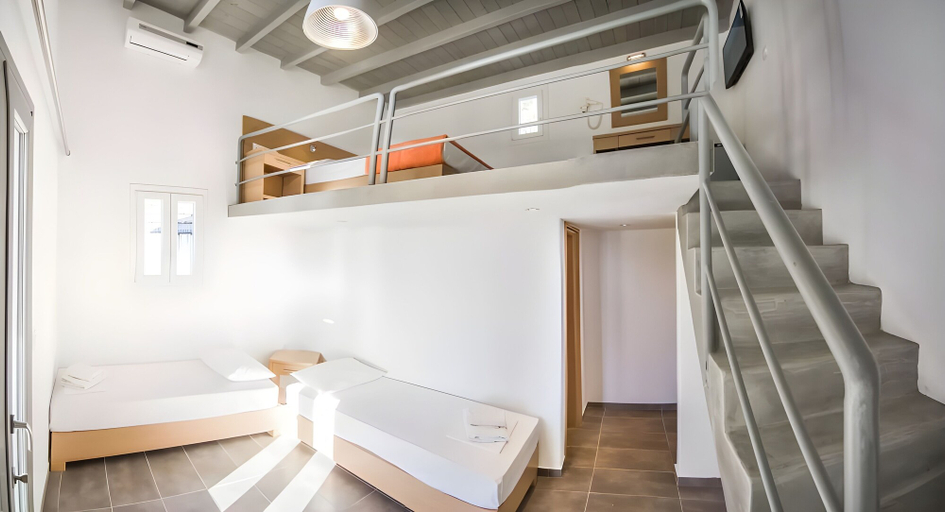 Bedroom 3, FarOut BeachClub - Rooms & Camping, South Aegean