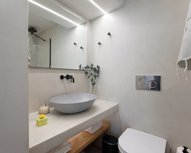 Bathroom 4, Levantes House Mykonos, South Aegean