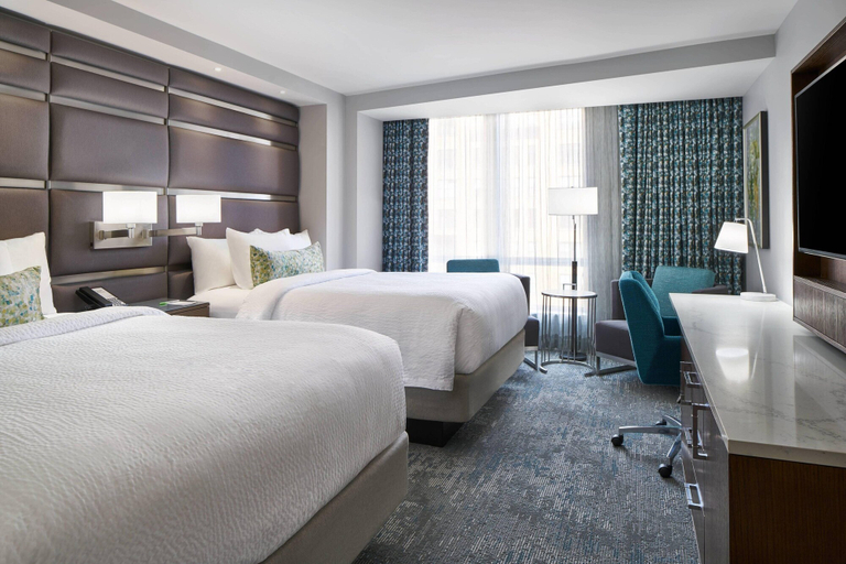 Bedroom 4, Courtyard by Marriott Washington Downtown/Convention Center, Washington D.C.