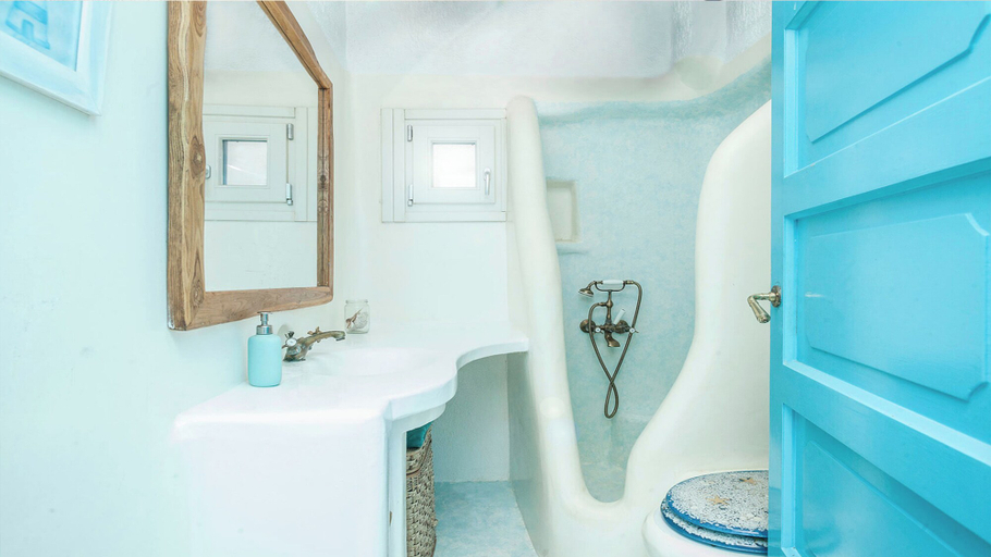 Bathroom 3, Sky Blue Suite Mykonos by Angels Group, South Aegean