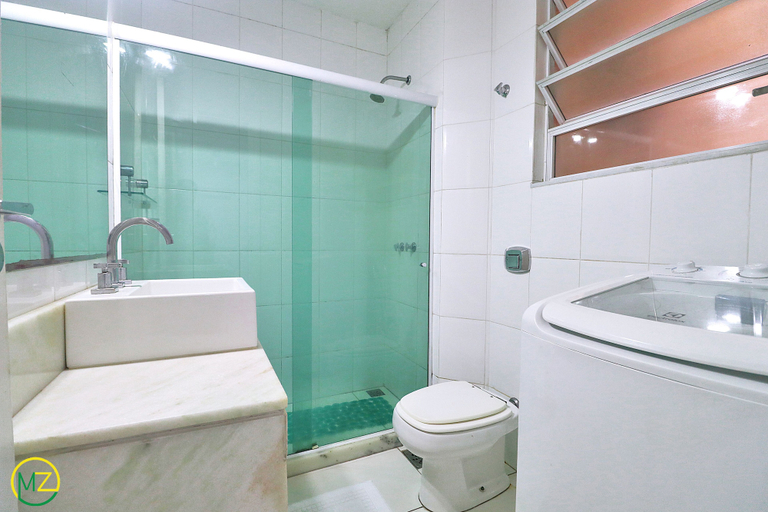 Bathroom, MZapartments Prado II, Rio de Janeiro