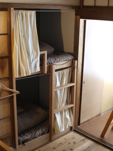 Bedroom 2, Torii-Kuguru Hostel, Okayama