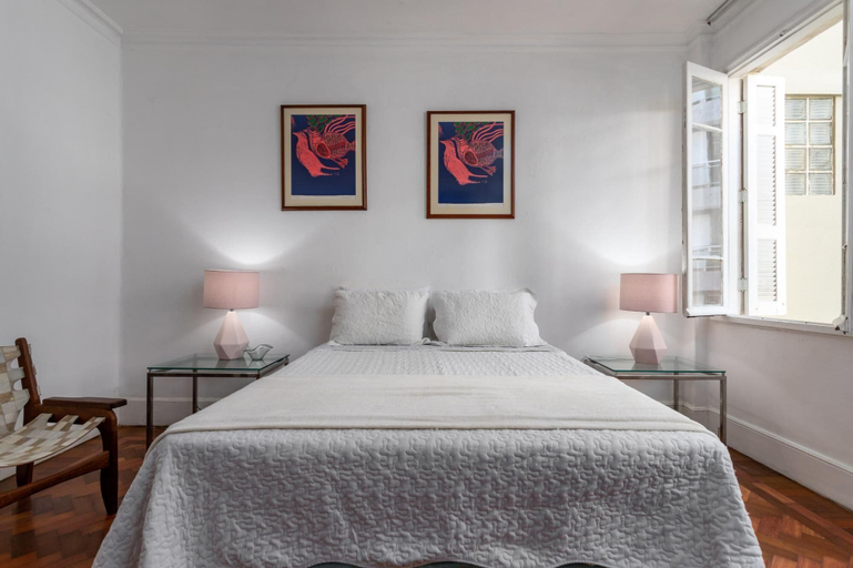 Bedroom 2, Sea View 50 Metres From the Beach Bi701, Rio de Janeiro