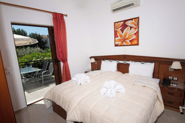 Bedroom 3, Kaloni village apartments, North Aegean