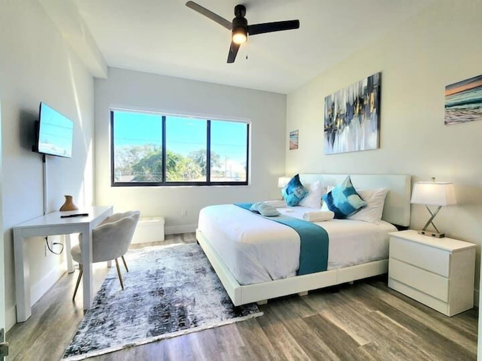 Bedroom 2, Lux place green Cozy 3 Beds 2rooms, Palm Beach
