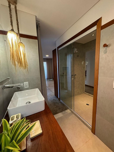 Bathroom 2, Joju Bangalôs & Bistrô, Japaratinga