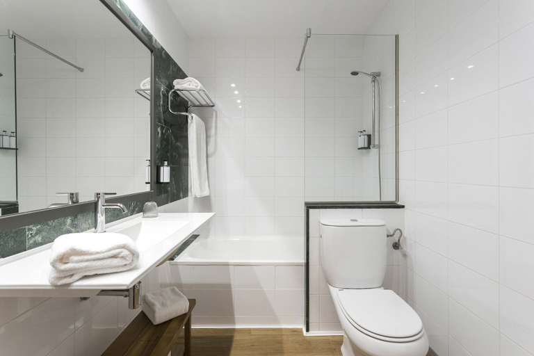 Bathroom 5, Hotel Terrassa Confort, Barcelona