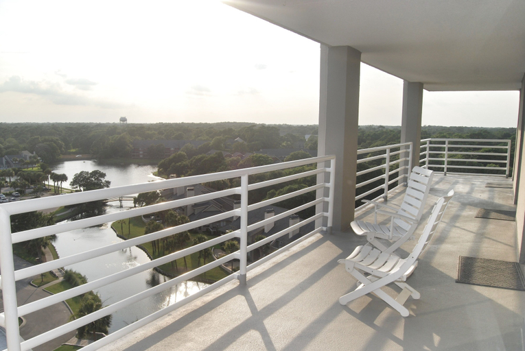 Balcony 2, NORTH HAMPTON 1105 3 BEDROOM 3 BATH OCEAN VIEW Condo by RedAwning, Horry