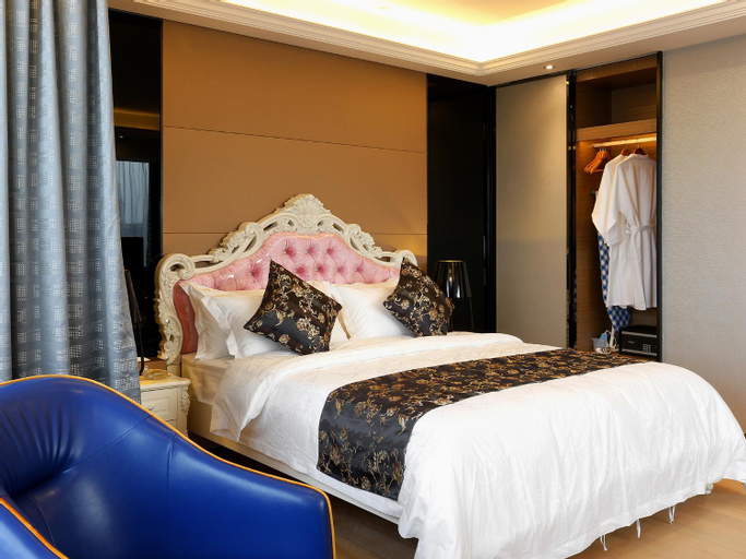 Bedroom 2, Boman Holiday Apartment Beijing Road Jie Deng Du Hui Branch, Guangzhou