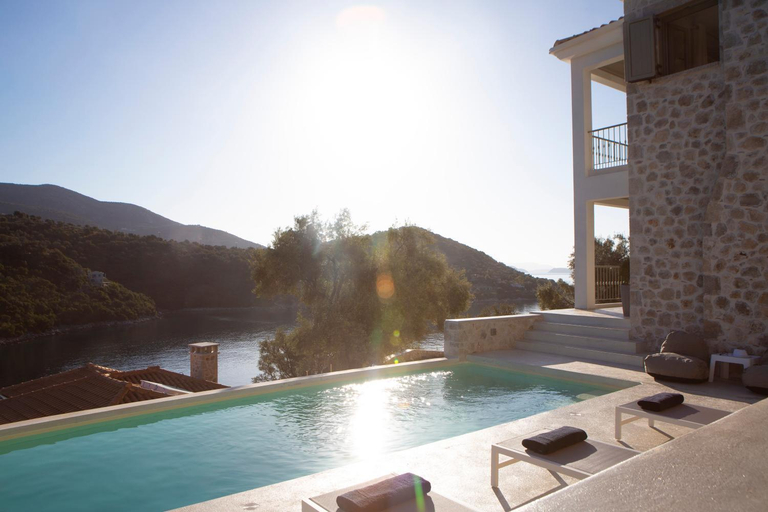 Swimming pool 2, Villa Elanthy-New Luxury villa with private sea access, Ionian Islands