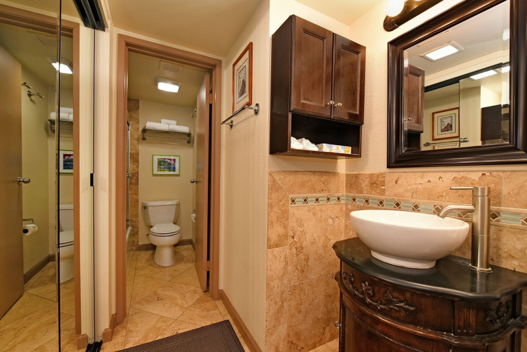 Bathroom 3, Valley Isle 302 by RedAwning, Maui