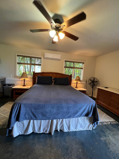 Bedroom 2, Private Ohana on the lush Hamakua coast with AC, Hawaii