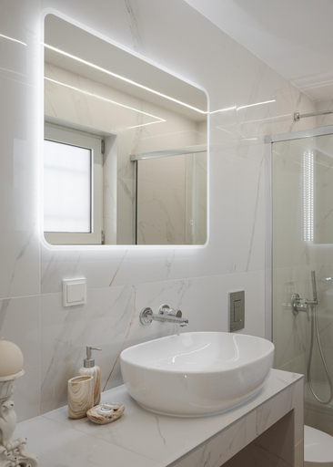 Bathroom 2, Athenian Riviera Penthouse Apartment, Attica