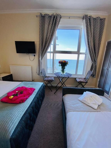 Bedroom 3, Villa Mentone Hotel, Isle of Wight