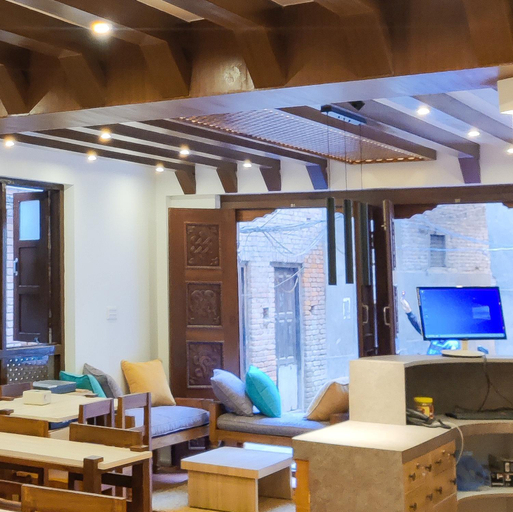 Public Area 2, Karuna Hotel Patan Kathmandu, Bagmati