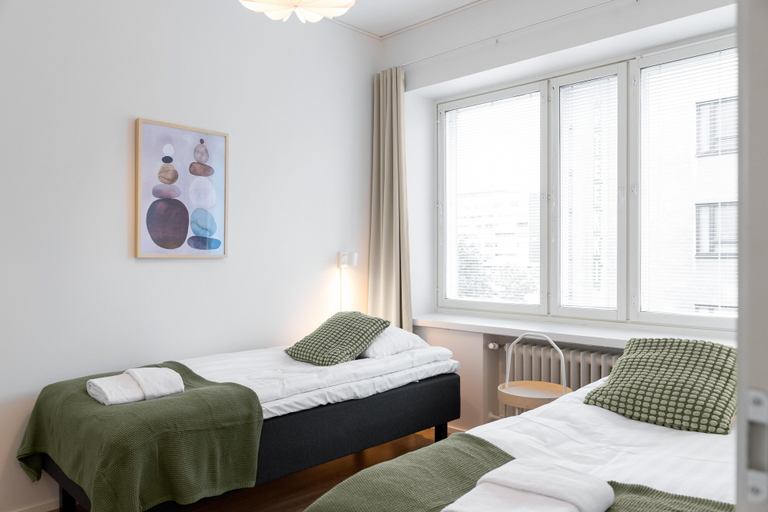 Bedroom 2, Forenom Serviced Apts Pori Antinkatu, Satakunta