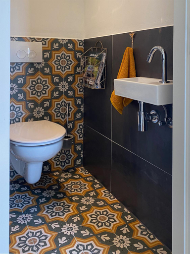 Bathroom, B&B Het goudklompje, Steenderen
