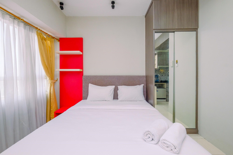 Bedroom 1, Fully Furnished And Comfy Studio At Taman Melati Margonda Apartment, Depok