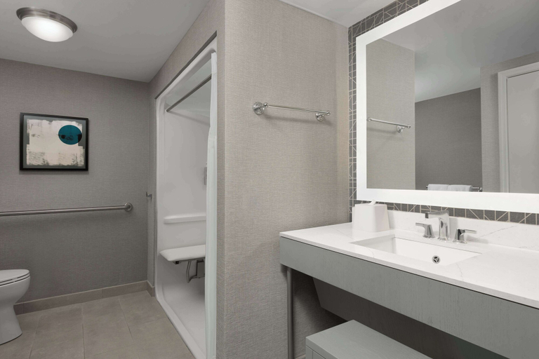 Bathroom 4, Homewood Suites by Hilton Reading, Berks
