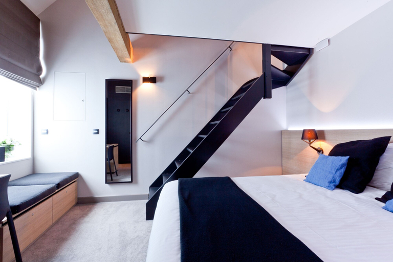 Bedroom 3, Hotel Neuvice, Liège