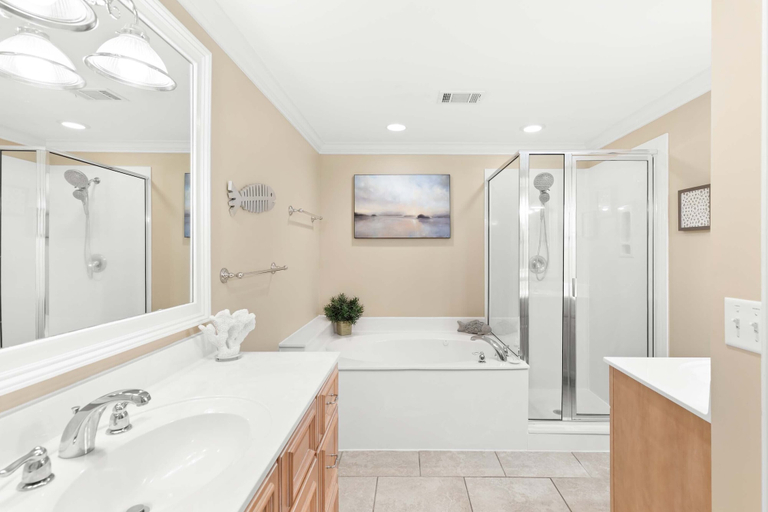 Bathroom 3, Brass Rail 118 Tybee Vacation Rentals, Chatham