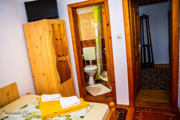Bathroom, Pensiunea Nisa, Bran