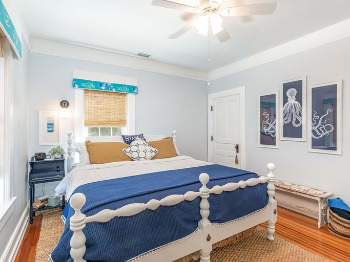 Bedroom 3, North Beach Bungalow by Tybee Vacation Rentals, Chatham