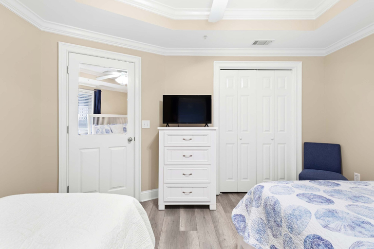 Bedroom 2, Brass Rail 118 Tybee Vacation Rentals, Chatham