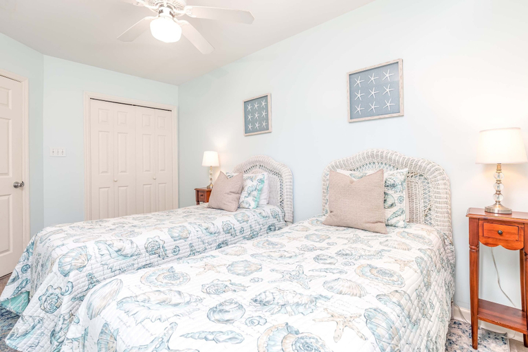 Bedroom 3, South Beach Ocean 4 by Tybee Vacation Rentals, Chatham