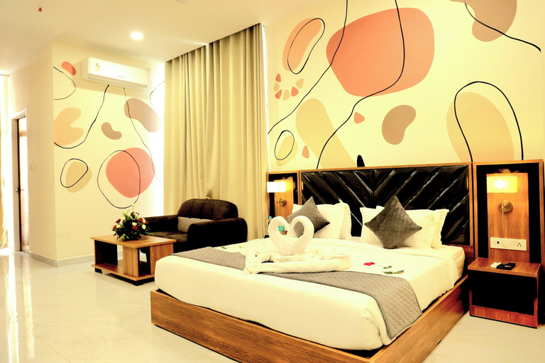 Bedroom 2, Hotel The City Crown-Bilaspur, Bilaspur