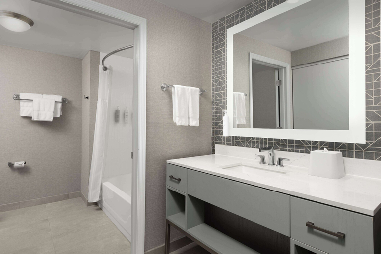 Bathroom 4, Homewood Suites by Hilton Reading, Berks