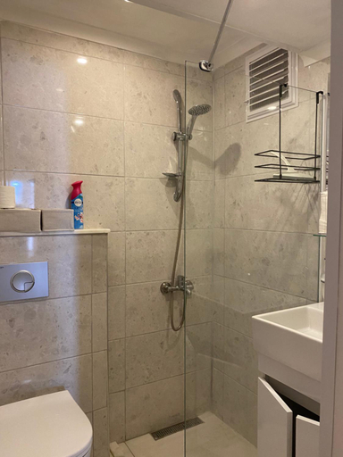 Bathroom, Ezgi’s Apartment With Terrace in Marmaris , Marmaris